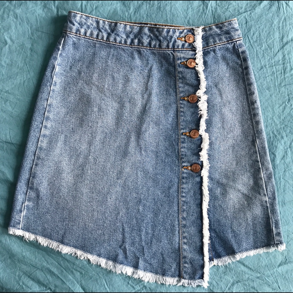 Denim skirt